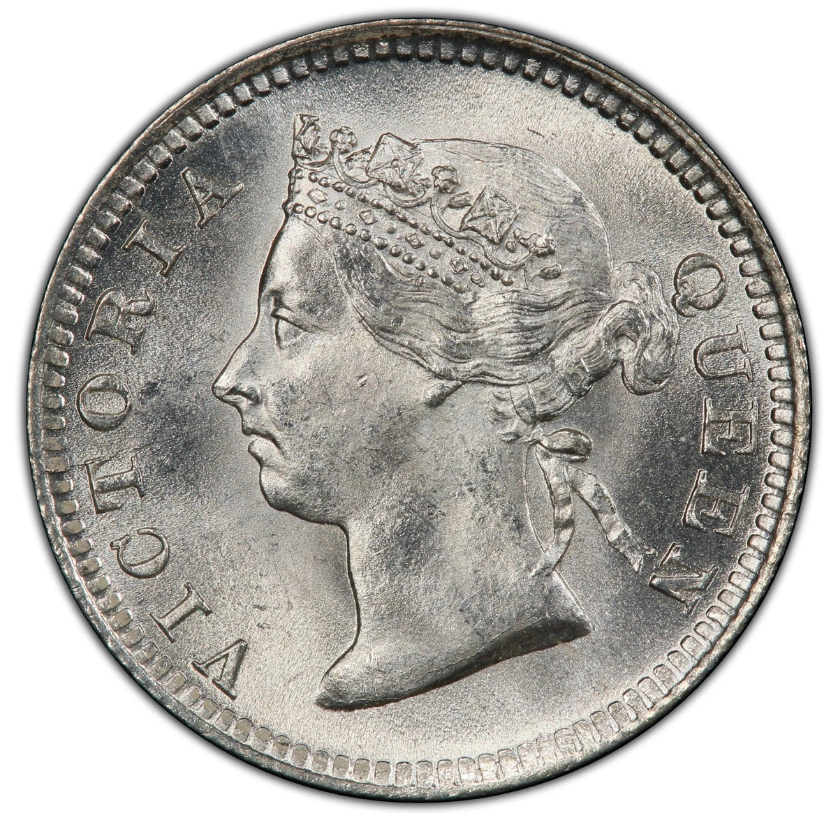 1890年 香港 20セント 銀貨 ヴィクトリア女王 1890年 香港 20セント 銀貨 ヴィクトリア女王 1899 Year Hong Kong