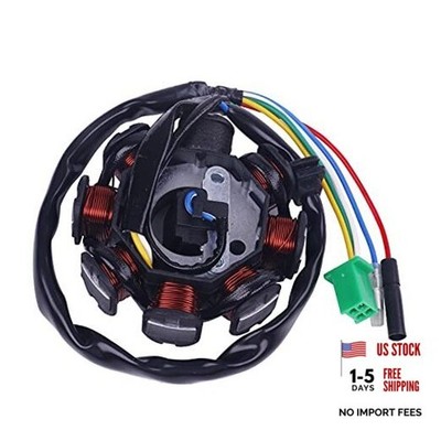  GY6 125cc 150cc 8 Coil Magneto Alternator Stator for 152QMI 157QMJ Chinese 