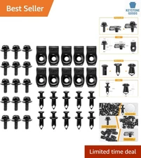 Gooacc GRC-70 35PCS Bolts & Clips Set for Toyota Infiniti Nissan Protectors