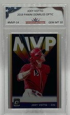2019 Panini Donruss Optic MVP Joey Votto #MVP-14 Cincinnati Reds Baseball Card
