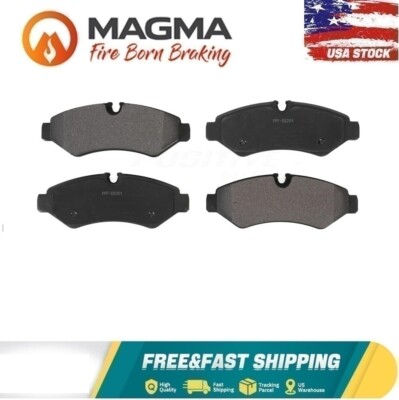 Rear MAGMA Brake Pads For Mercedes-Benz Sprinter 2500 3500 Freightliner 1500
