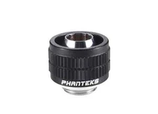 Phanteks 16/10mm Soft Tube Fitting (5/8" - 3/8"), G1/4 - Black PH-STC1610-BK