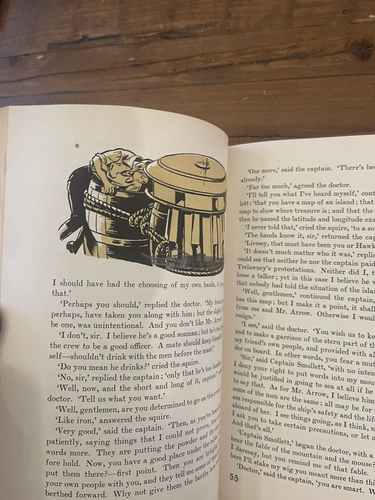 1941 Treasure Island By Robert Louis Stevenson Illustrated FREE SHIPPING! - Picture 8 of 15