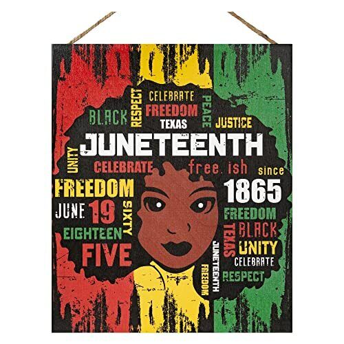 JennyGems Juneteenth Decorations, Black Independence Day, Freedom Day - Picture 1 of 12