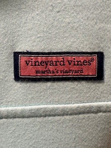 Vineyard Vines Women’s Light Blue 1/4 Zip Sweater Size XS - Picture 3 of 7
