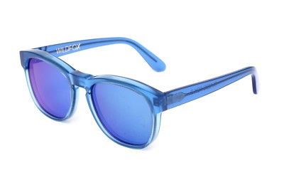 Blue Classic Wildfox sunglasses wildfox Blue Mirrored Clubfox Deluxe Wayfarer | Mercari main image 4
