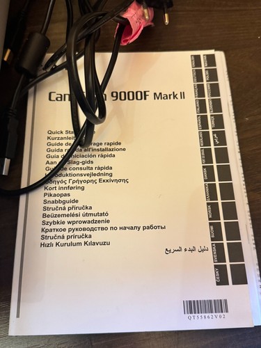 CANON CanoScan 9000F Mark2 /MK2 SCANNER DE DIAPOSITIVES - SCANNER SUPER PROFESSIONNEL - Photo 15/16