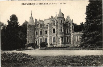 Old postcard Bruyeres-le-CHATEL Le Rue (1354309)