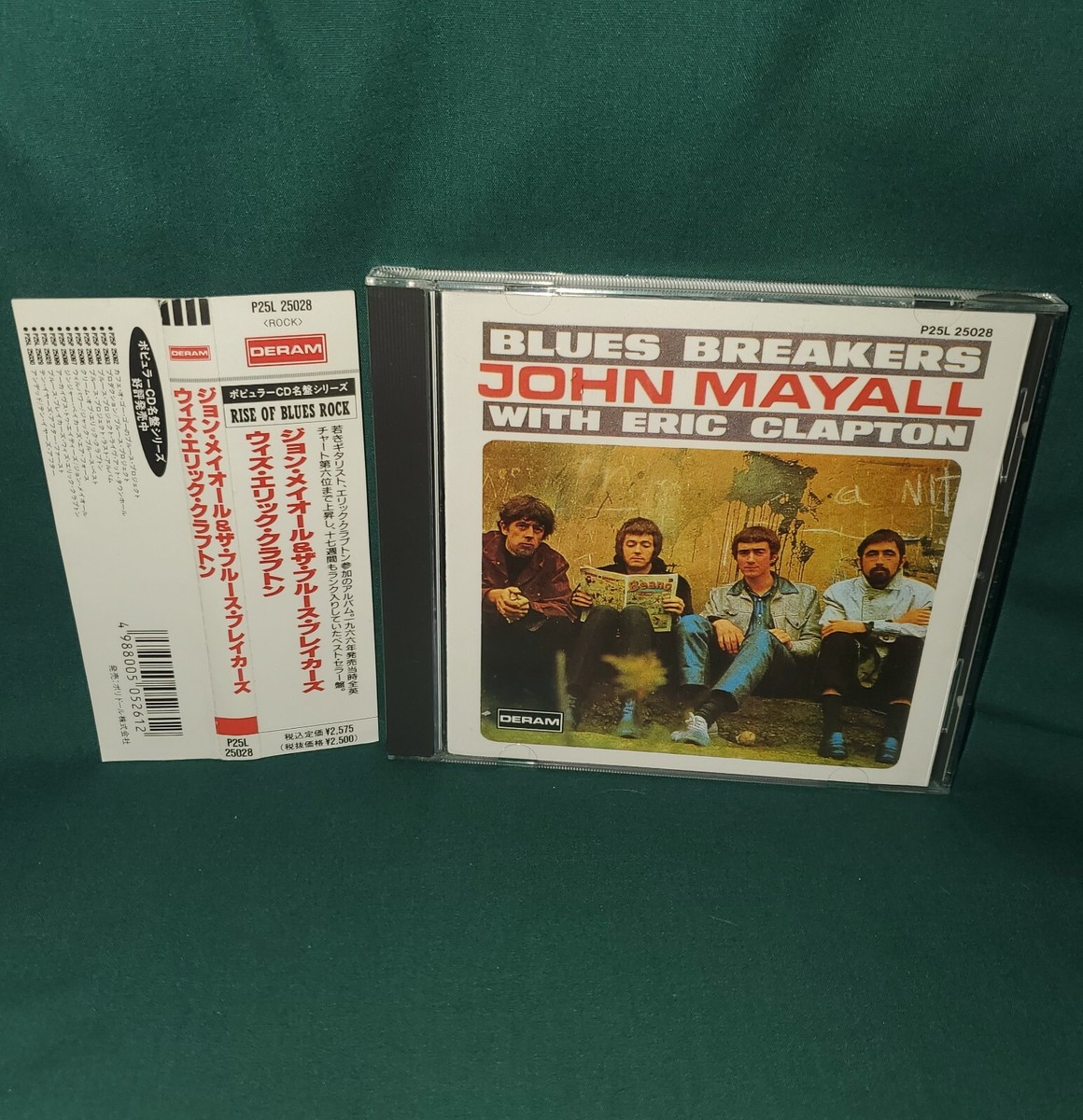 BLUES BREAKERS JOHN MAYALL WITH ERIC CLAPTON-1989-12 TRACK JAPAN