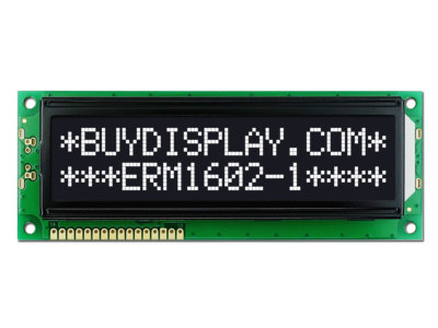 5V Negative Black 16x2 LCD Big Character Module Display w/Tutorial,HD44780