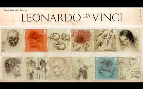 Great Britain GB UK - “LEONARDO DA VINCI” Stamps Presentation Pack 2019 - Picture 2 of 19