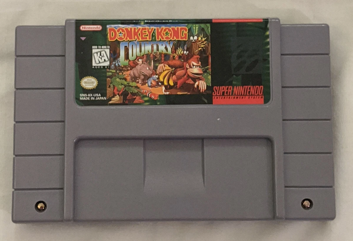 SuperNintendo DONKEY KONG COUNTRY AUTHENTIC ORIGINAL LEGIT Only