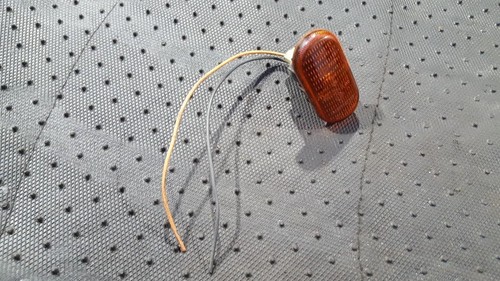 Renault Clio 2000 Clear Side Repeaters Right 7700822136, Genuine #228543-10