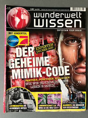WUNDERWELT WISSEN 2015-06 Mimik-Code, Chemiewaffen, Mammuts, Landwirtschaft 3.0