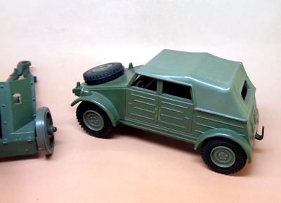 DINKY TOYS peu courant VOLKSWAGEN K.D.F canon anti tank gun 607