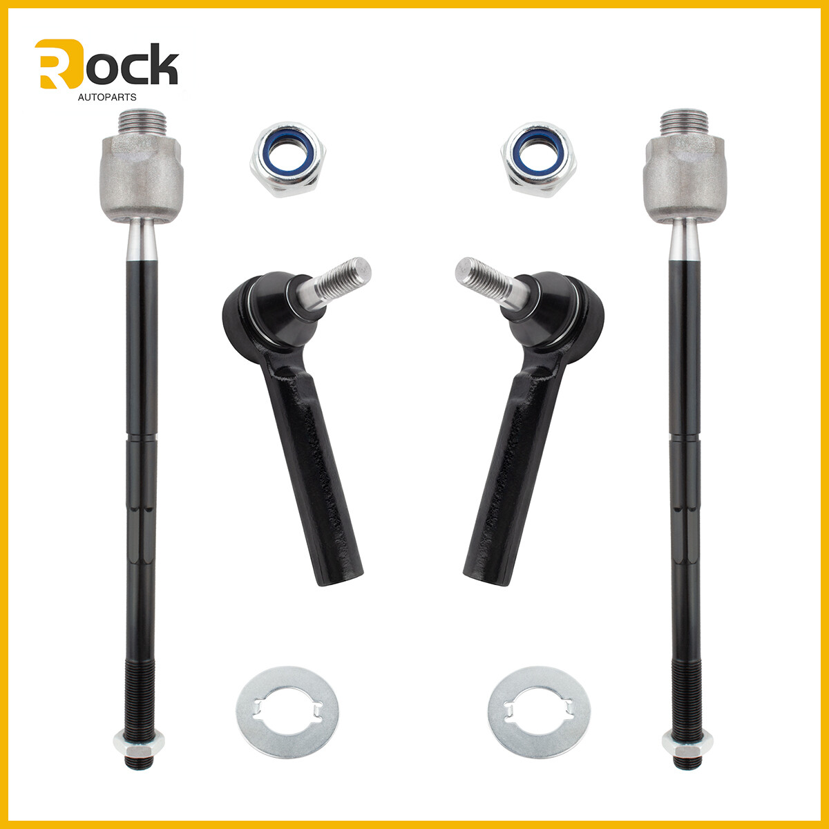 2 Front Outer Tie Rod Ends For Chevrolet Silverado, Tahoe, GMC Sierra, Cadillac Escalade (2019-2023)