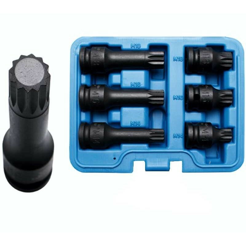 Douille Torx M14 M16 M18 pour le changement de disques et étriers de freins