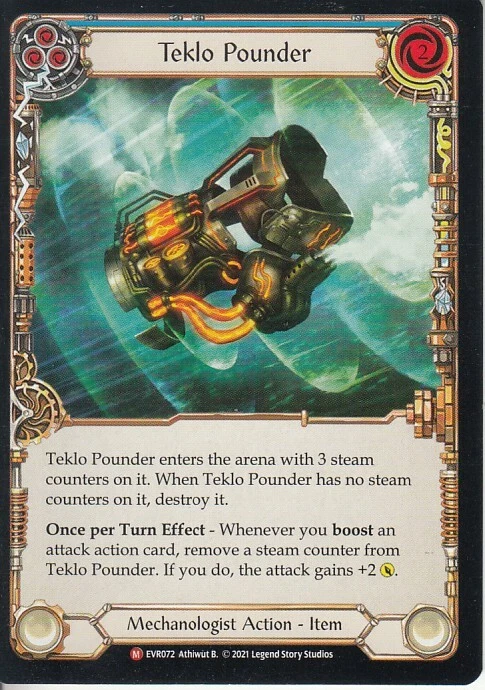 Teklo Pounder Flesh and Blood TCG Everfest EVR072 Majestic