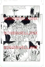 MARVEL NEW AVENGERS FIRELINE AAFES #6 PAGE 5 Original Art By Cliff Richards 