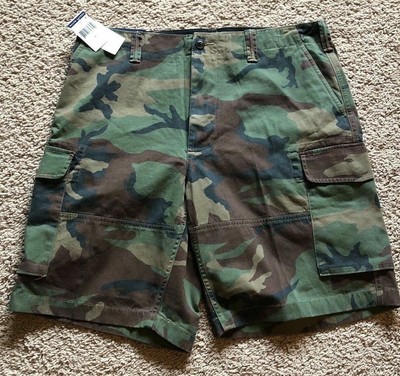 NEW POLO RALPH LAUREN CAMO SHORTS 10 