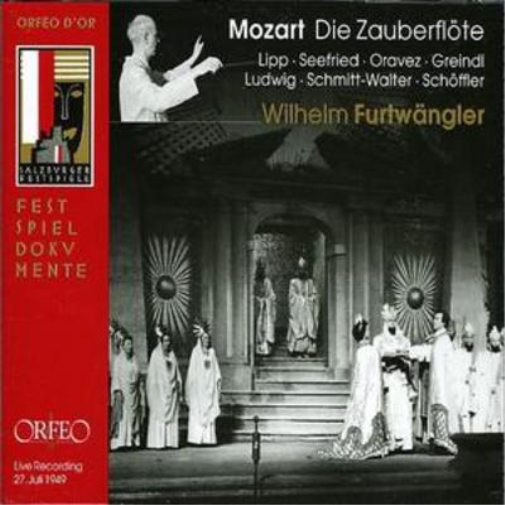 Wolfgang Amadeus Mozar Die Zauberflote (Furtwangler, Lipp, Seefried, Oravez (CD)