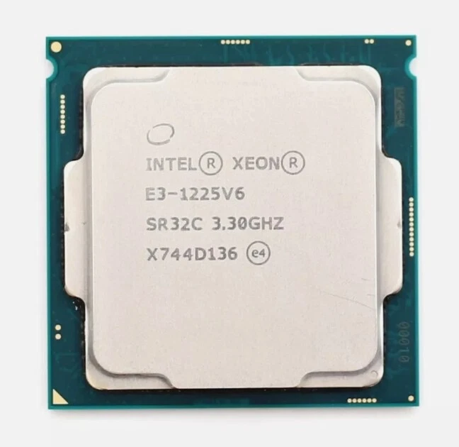 Intel Xeon Intel Xeon E3-1225 V6 Processor Model Computer
