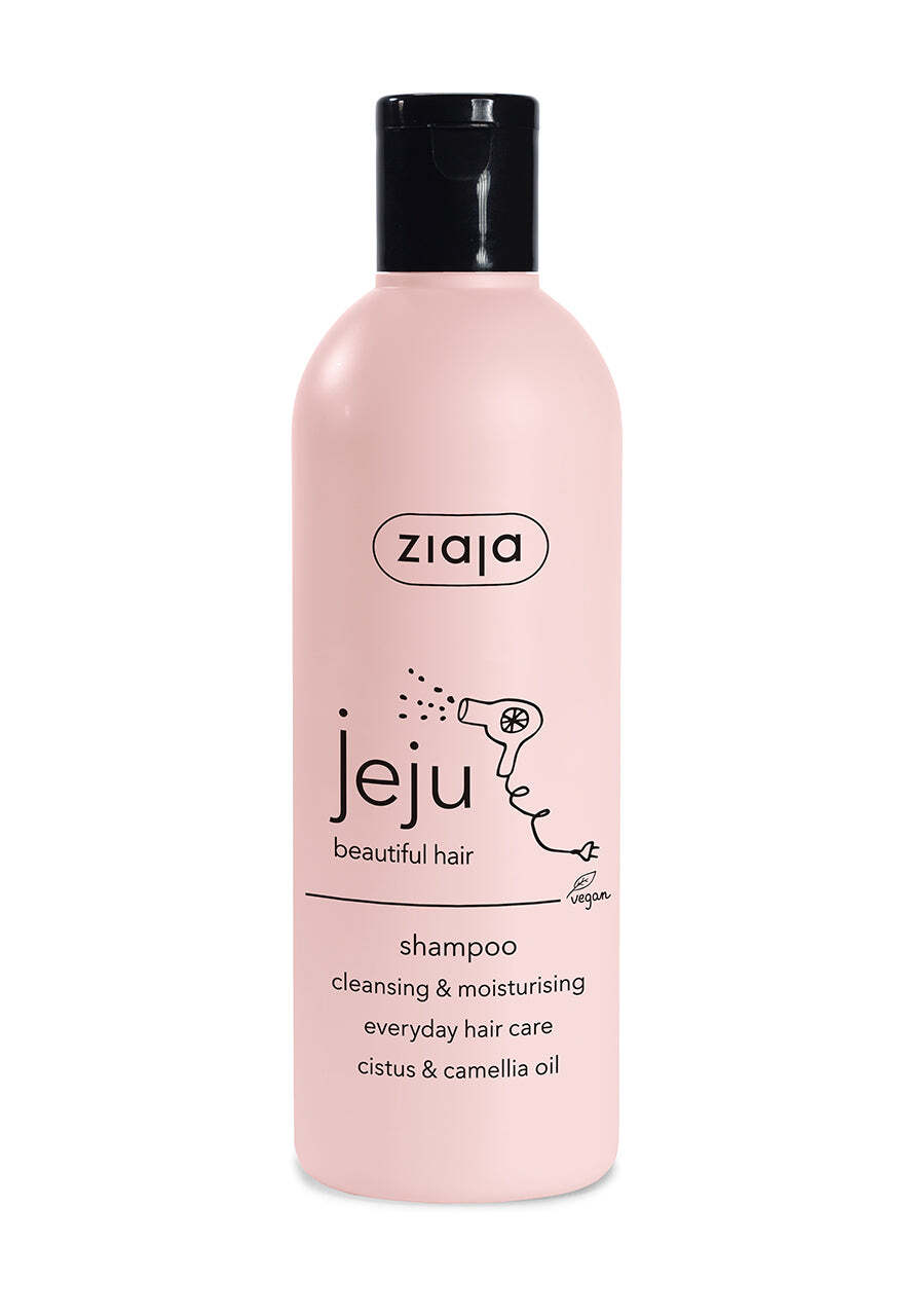Ziaja Jeju Cleansing & Moisturising Shampoo 300 ml OFFICIAL UK