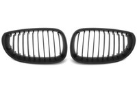 Paar KüHlergrill BMW 5Er E60/E61 03-10 Schwarz