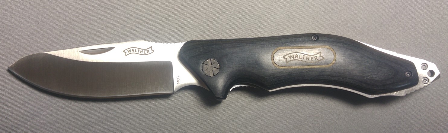 Thumbnail - Taschenmesser Zh Walther Bnk 1 100mm Black Nature Knife 1