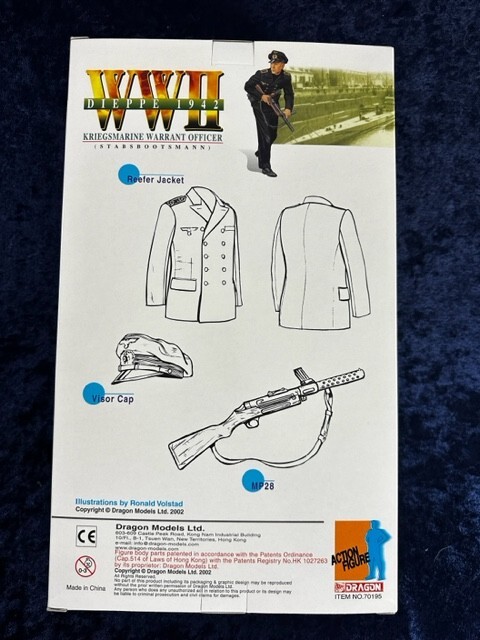 ドラゴン WWⅡ 1/6 ドイツ軍下士官 Georg Dieppe Dragon 1/6 WWII Georg Kriegsmarine Warrant Officer Dieppe