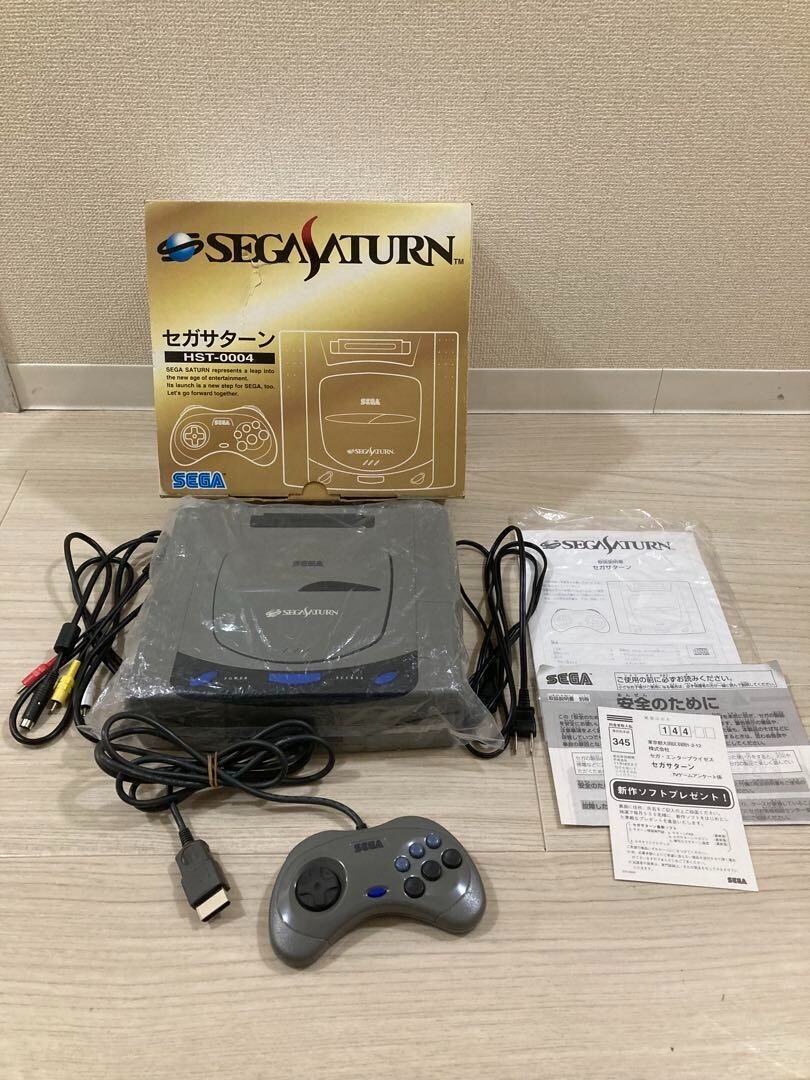 Nintendo Switch SEGA HST-0004 Sega Saturn Console Gray HST-0004 with 2controllers Japanese