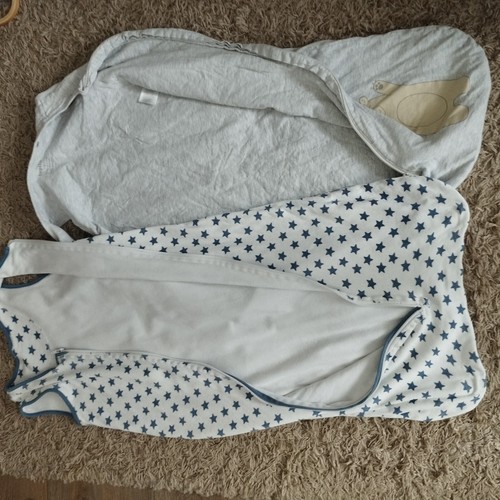 Schlafsack 110cm Baumwolle Jersey leicht gefüttert 2 Stück 1x LIPULU - Bild 3 von 4