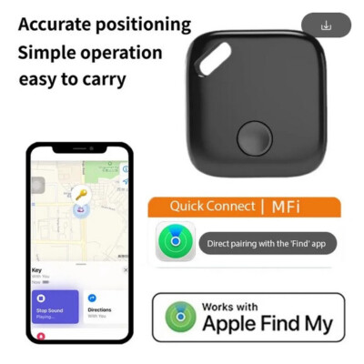 Lock4 AirTag Tracker Alternative Kompatibel mit Wo ist Find my für Apple Iphone