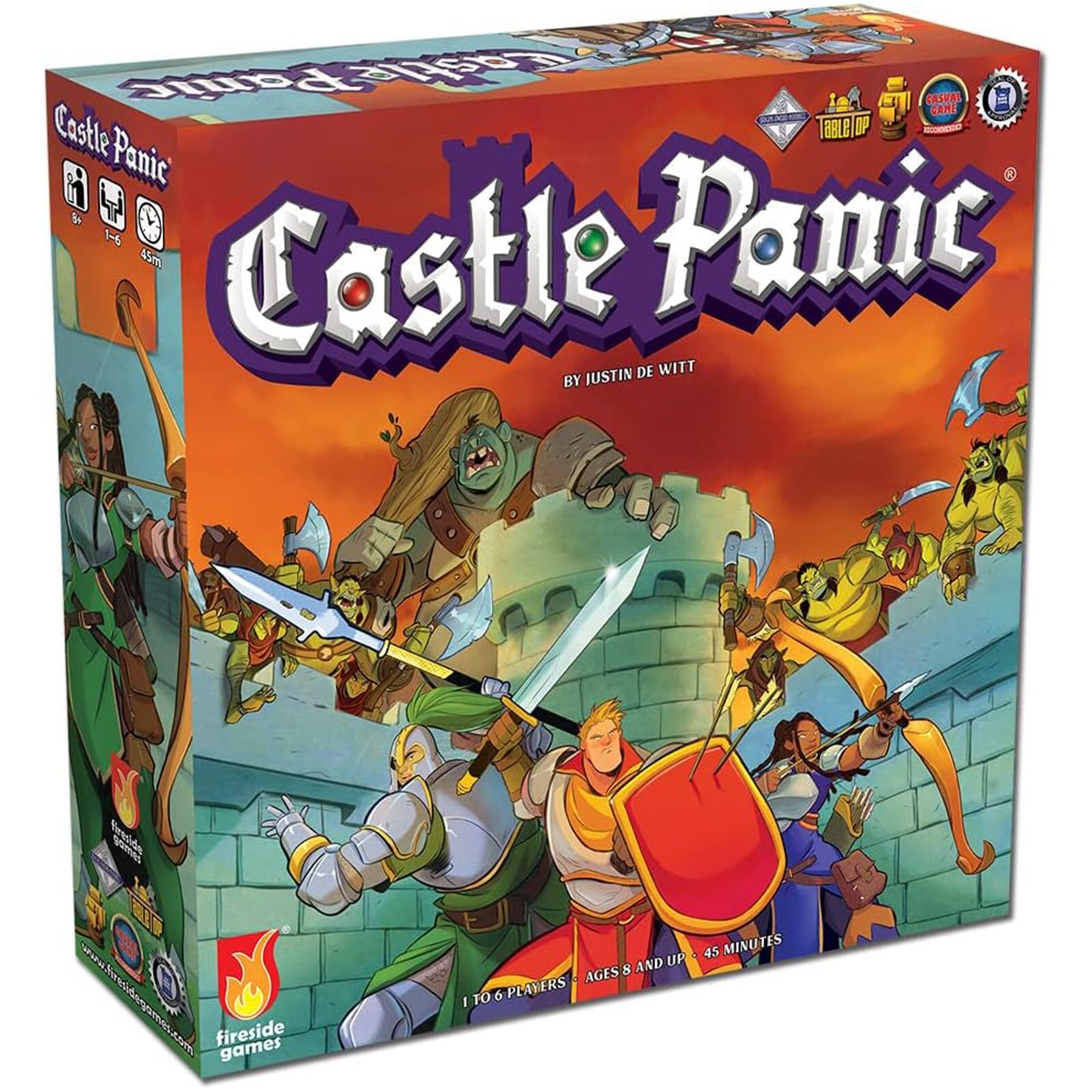 Настольная игра Castle Panic второго издания, НОВАЯ В НАЛИЧИИ