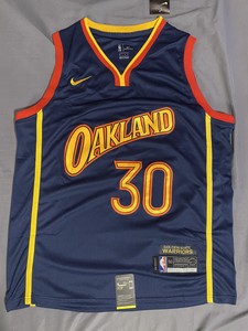 Steph Curry Dorado Guerreros Del Estado Oakland Forever Jersey Naves De Texas Ebay