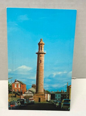 The Pharos Lighthouse Fleetwood Souvenir Postcard Unposted Lancashire England