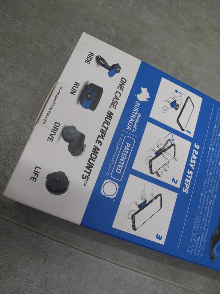 QUAD LOCK Phone Smartphone Mount Cycling Motorcycle iPhone Galaxy 6 7 8 S8 S9 + - Image 2 of 4