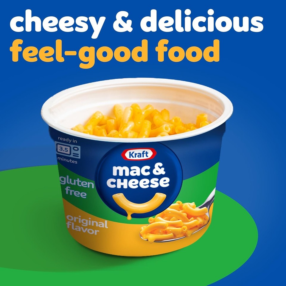 Kraft Gluten Free Original Mac & Cheese Macaroni and Dinner, 4 ct... eBay