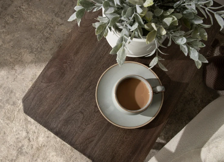 Wood End Side Table Living Room Sofa Coffee Storage Nightstand Small Rectangle - Image 4 of 4