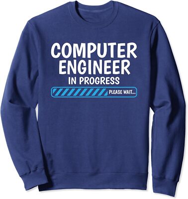 Computer Engineer in Progress - Future Engineer Unisex Crewneck Sweatshirt