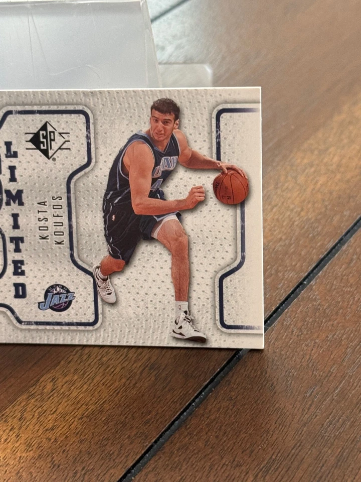 2008-09 Upper Deck SP Limited #SPL-KK Utah Jazz Kosta Koufos Jersey Patch Card - Image 4 of 4
