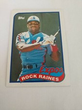 1989 Topps Tim Raines baseball card Montreal Expos Mint #560 MLB HOF 
