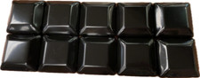 10PACK 3" Square Powder-Coated Black Galvanized Steel Dome Caps FREE SHIPPING!!