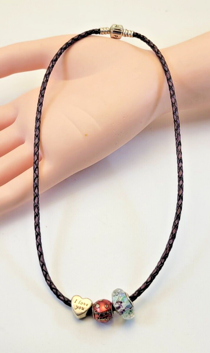 How To Tie Pandora Leather Necklace Pandora Leather Necklace