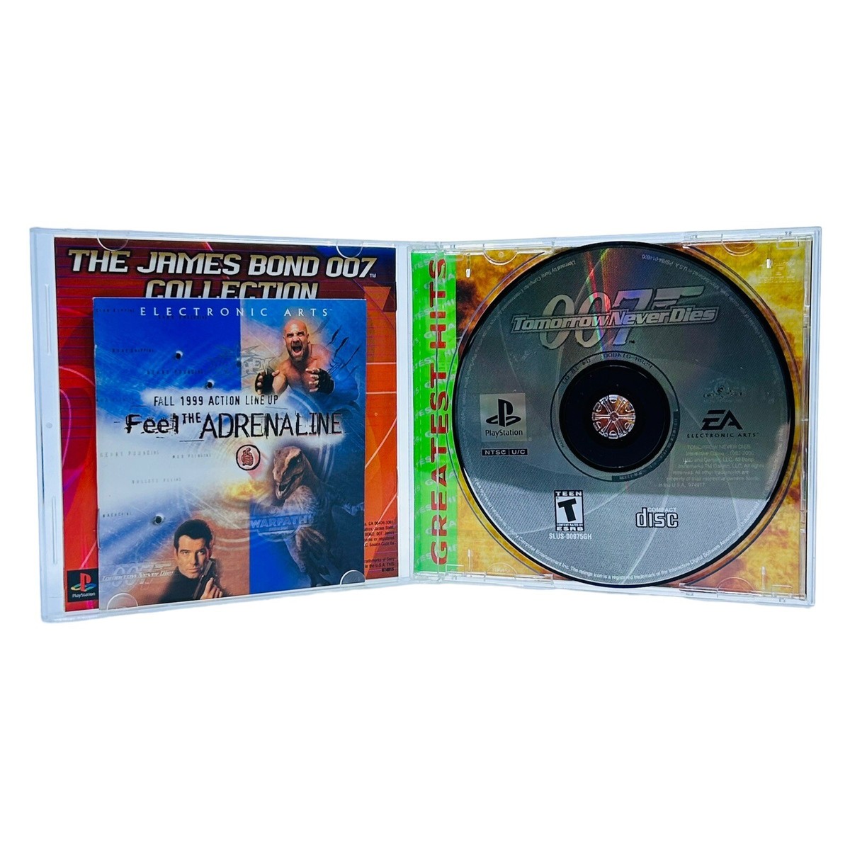 James Bond 007: Tomorrow Never Dies (Sony PlayStation) PS1 CIB