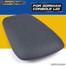 Center Console Lid Gray Fit For 1995-2001 Ford Explorer Mercury Mountaineer