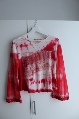 damen shirt rot rosa weiß S conbipel