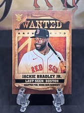 2021 Topps Big League Jackie Bradley Jr. #WT-9 Wanted Boston Red Sox