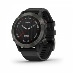 Garmin fenix 6 Sapphire GPS Watch Carbon Gray DLC with Black Band 010-02158-10 - Click1Get2 Half Price