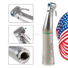 Dental Implant Handpiece 20:1 Reduction Fiber Optic Push Contra Angle Inner USA